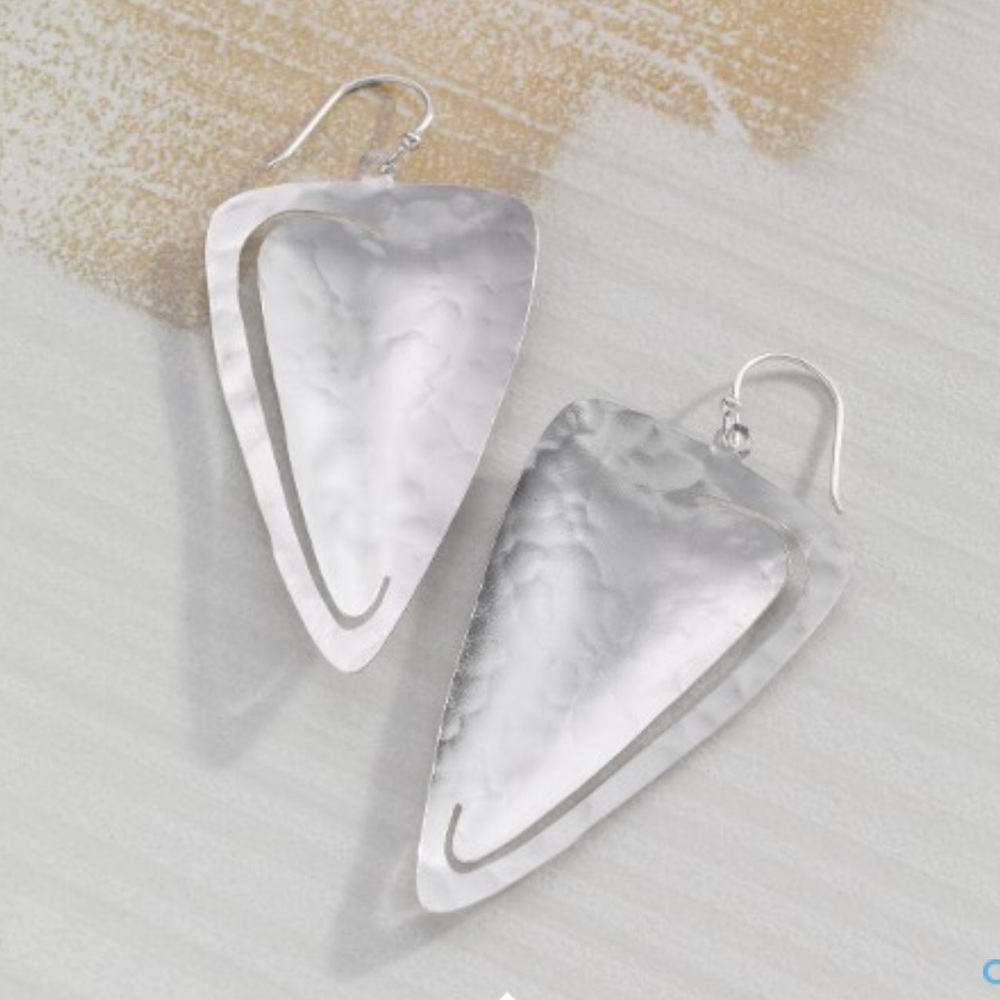Silpada Make the Cut Drop Earrings
